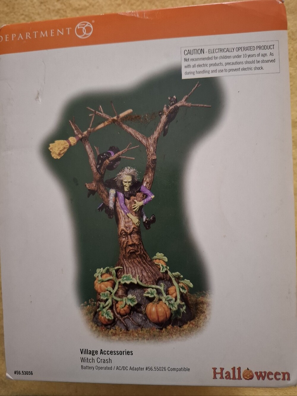 Department 56 Witch Crash